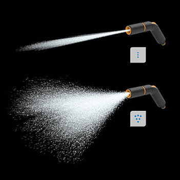 Пістолет для поливу Fiskars + конектор з автостопом (1065493)