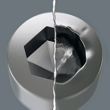 Біта Hex WERA 3840/1 TS 1/4" 4,0 мм 1 шт. нержавіюча сталь (05071074001)