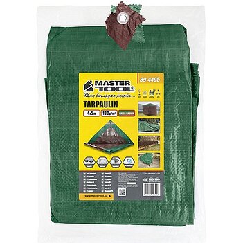 Тент MASTERTOOL двосторонній 4 х 5 м (89-4405)