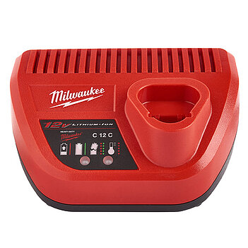 Акумулятор Li-Ion Milwaukee M12 NRG-402 12,0В 2 шт. + зарядний пристрій (4933459211)