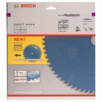 Диск пиляльний по дерев Bosch Expert for Multimaterial 216x30 мм (2608642493)