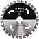 Диск пильный по металлу Bosch PRO for Steel 136x1,2х20 мм (2608837746)