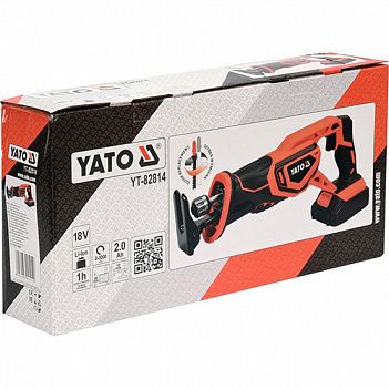 Пила шабельна акумуляторна Yato (YT-82814)