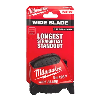 Рулетка Milwaukee WIDE BLADE 8 м (4932499206)