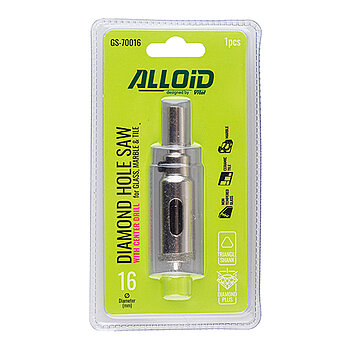 Коронка по кераміці Alloid 16 мм (GS-70016)