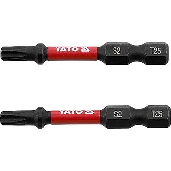 Бита ударная Torx Yato 1/4" T25 2 шт. (YT-78054)