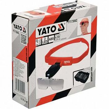 Линза на голову с подсветкой Yato (YT-73842)