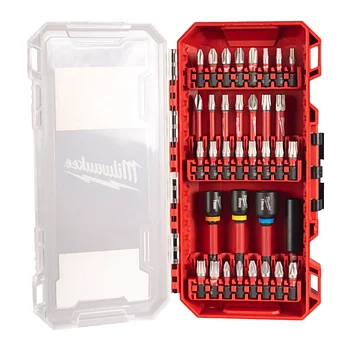 Набір біт ударних Milwaukee Shockwave PACKOUT 1/4" 35 шт. (4932492003)