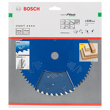 Диск пильный по дереву Bosch Expert for Wood 210x30х1,8мм (2608644060)