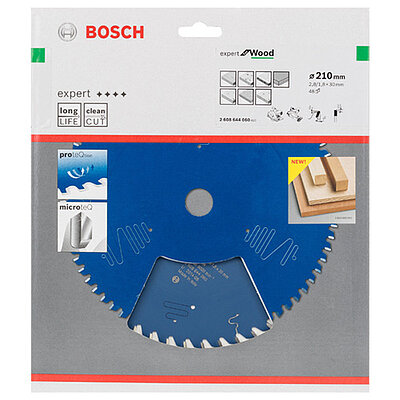 Диск пильный по дереву Bosch Expert for Wood 210x30х1,8мм (2608644060)