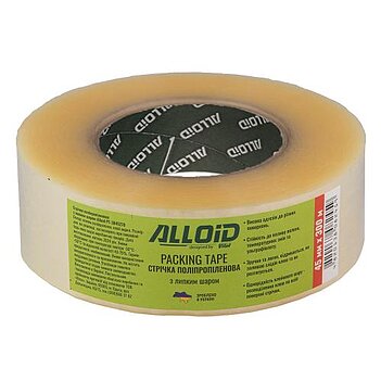 Скотч прозрачный Alloid 45мм х 300м 1шт. (PT-3845270)
