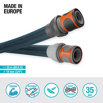 Шланг текстильний Gardena Liano Xtreme Set 3/4", 20 м (18480-20.000.00)