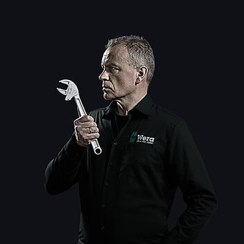Ключ разводной с трещоткой WERA 6004 Joker M с автонастройкой 13-16 мм (05020103001)