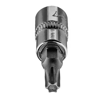 Головка торцева з бітою Torx Neo Tools Cr-V 1/4" TX27 (10-326)