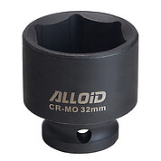 Головка торцева 6-гранна ударна Alloid Cr-Mo 3/4" 32 мм (GU-70132)