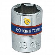 Головка торцевая 6-гранная King Tony 1/4" 14мм (233514M)