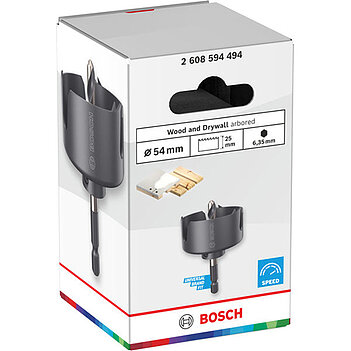 Коронка по дереву Bosch BiMetal Wood and Drywall 54 мм (2608594494)