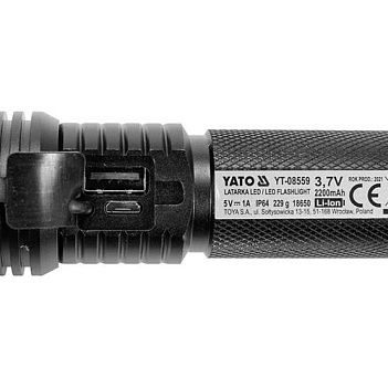 Ліхтар акумуляторний Yato 3,7В (YT-08559)