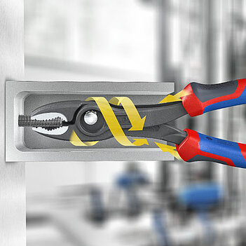 Кліщі переставні KNIPEX TwinGrip 200 мм (82 02 200)