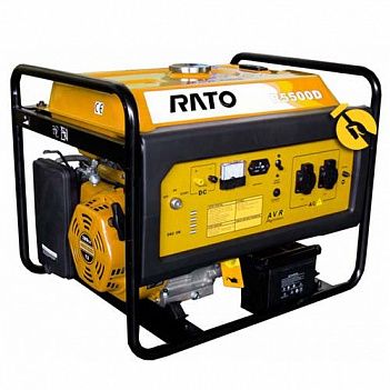 Генератор бензиновий Rato R5500D (R5500D)