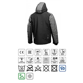 Куртка робоча утеплена Hoegert AMOS розмір XXL/56 (HT5K923-2XL)