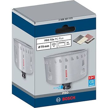 Коронка по плитке Bosch PRO Tile PC Plus 79 мм (2608901572)