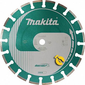 Диск алмазный сегментированный Makita Diamak Plus 230x22.23 мм (B-16922)