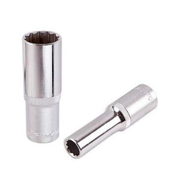 Набір головок 12-гранних подовжених Alloid 1/2" 10 шт. (НГП-4011-12)