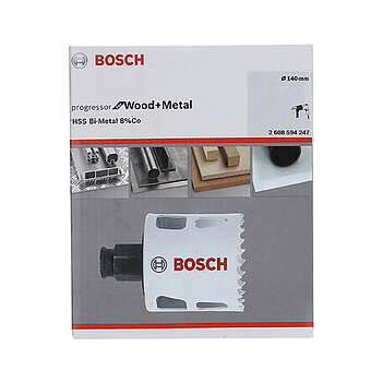 Коронка по металлу и дереву Bosch Progressor BiM 140 мм (2608594247)