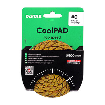 Диск полировальный по керамике Distar CoolPAD №0 100 мм (87015424049)