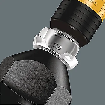 Отвертка-битодержатель динамометрическая WERA Kraftform 7430 ESD 1/4" 0,1-0,34 Нм с антистатическим покрытием (05074780001)