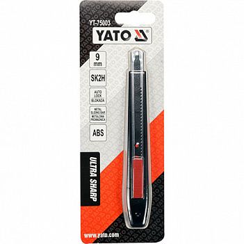 Нож для отделочных работ Yato (YT-75003)