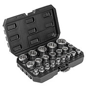 Набор головок 12-гранных Hoegert 1/2" 21 ед. (HT4R085)