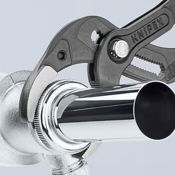 Кліщі переставні KNIPEX Cr-V 250 мм з кнопковим фіксатором (81 01 250)