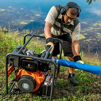 Мотопомпа дизельная Husqvarna W80DE (9708393-01)