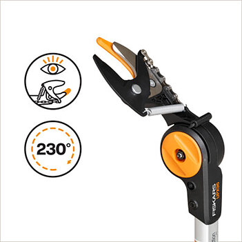 Высоторез телескопический Fiskars X-Series DualAction UPX96 (1080131)