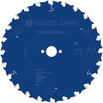 Диск пиляльний по дереву Bosch Expert Wood 190х1,6x20мм (2608644044)