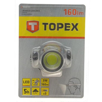 Фонарь налобный TOPEX (94W391)