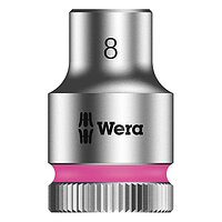 Головка торцевая 6-гранная WERA Zyklop 8790 HMB Cr-V 3/8" 8 мм (05003553001)