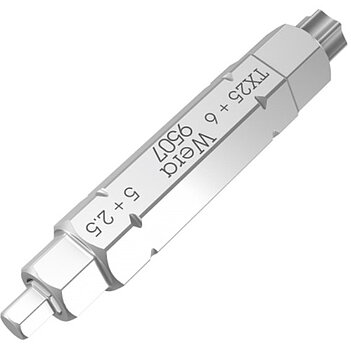 Бита Hex/Torx WERA 9507 SB 4в1 1/4" 2,5 мм, 5,0 мм, 6,0 мм / TX25 1 шт. велосипедная (05073202001)