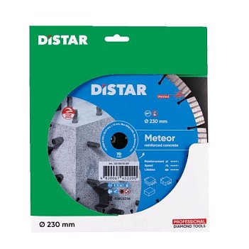 Диск алмазный сегментированный Distar Meteor 230х22,23х2,6 мм (12315055019)
