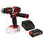 Аккумуляторная ударная дрель-шуруповерт Einhell TE-CD 18/48 Li-i Kit (4513926K)