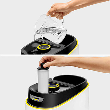 Пароочисник Karcher SC 3 Deluxe Textile Edition з насадкою-відпарювачем для одягу і текстилю (1.513-435.0)