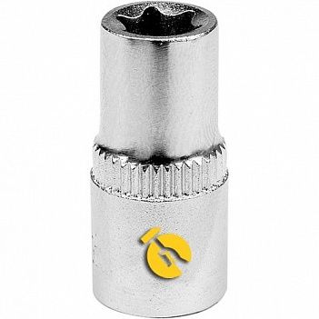 Головка торцева Star Yato 1/4" Е5 (YT-05212) Головка торцева Star Yato 1/4" Е5 (YT-05212)