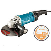Угловая шлифмашина Makita + диск алмазный (SET-GA9070X1-0525)