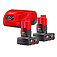 Аккумулятор Li-Ion Milwaukee M12 NRG-602 12,0В 2 шт. + зарядное устройство (4933451903) Аккумулятор Li-Ion Milwaukee M12 NRG-602 12,0В 2 шт. + зарядное устройство (4933451903)