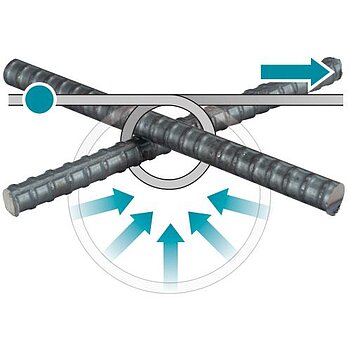 Пістолет для в'язки арматури акумуляторний Makita XGT (TR001GZ) - без акумулятора та зарядного пристрою
