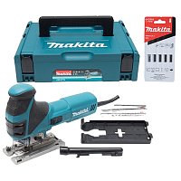 Лобзик электрический Makita + пильные полотна (SET-4351CTJ-0523)