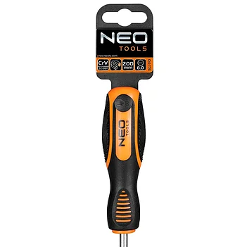 Отвертка шлицевая Neo Tools Cr-V SL8,0 мм x 200 мм (04-176)