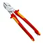 Бокорезы диэлектрические KNIPEX 250 мм прецизионные с креплением для страховки от падения 1000V (74 06 250 T)